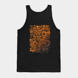 Slavic fairy-tale horror ornament Tank Top